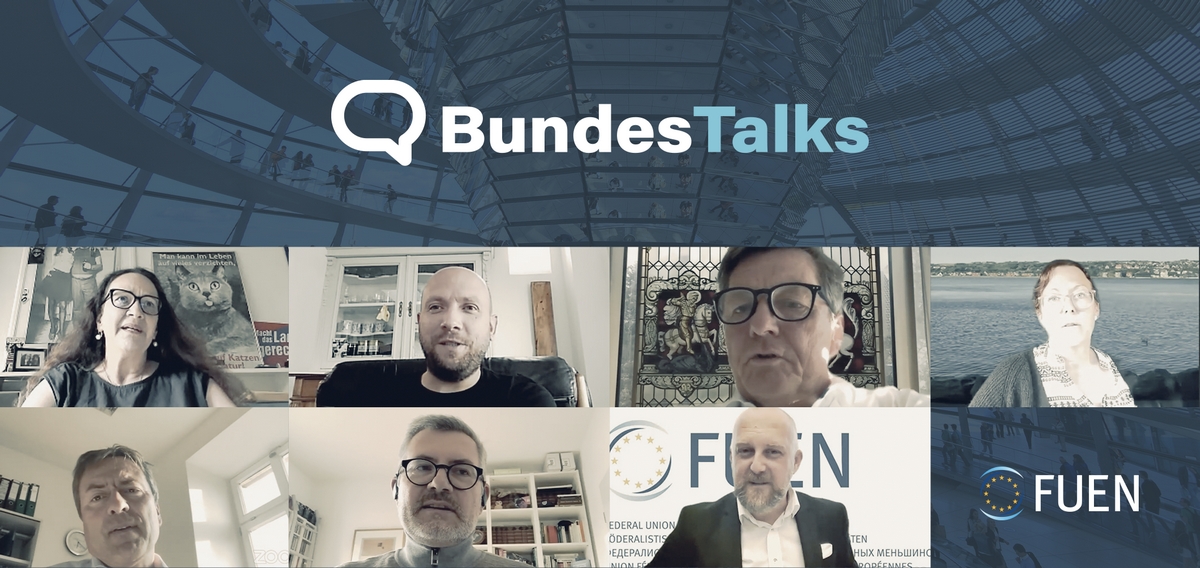 Zweite Auflage der FUEN BundesTalks: Bundestagskandidatinnen und -kandidaten diskutierten über auswärtige Minderheitenpolitik