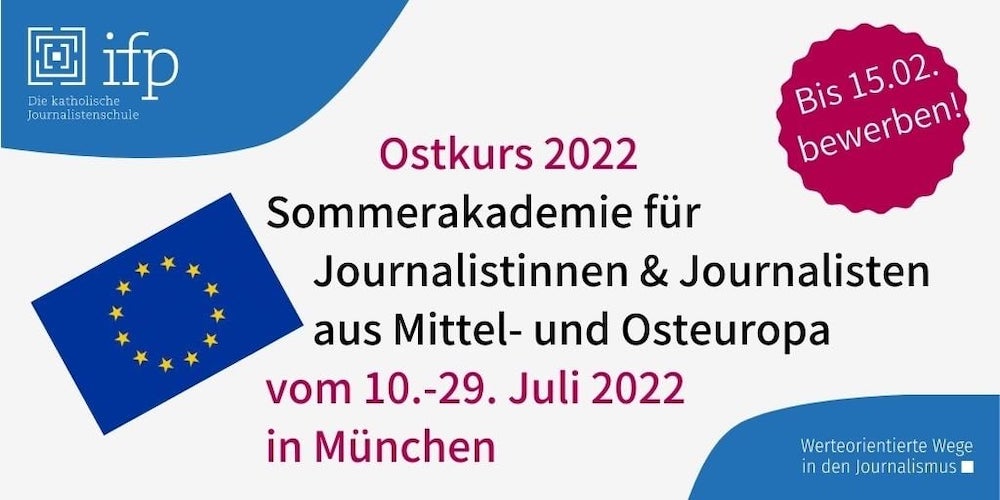 Sommerakademie für Journalistinnen und Journalisten aus Mittel- und Osteuropa 