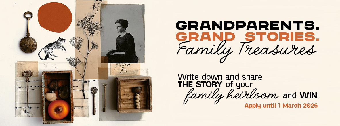 Wettbewerb „Grandparents. Grand Stories. Family Treasures“: Einreichungen bis 1. März möglich