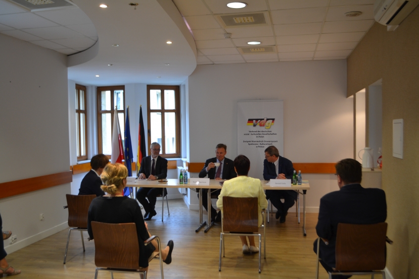 Treffen des Vizepräsidenten des Deutschen Bundestages Thomas Oppermann mit Vertretern der DMi in Polen!