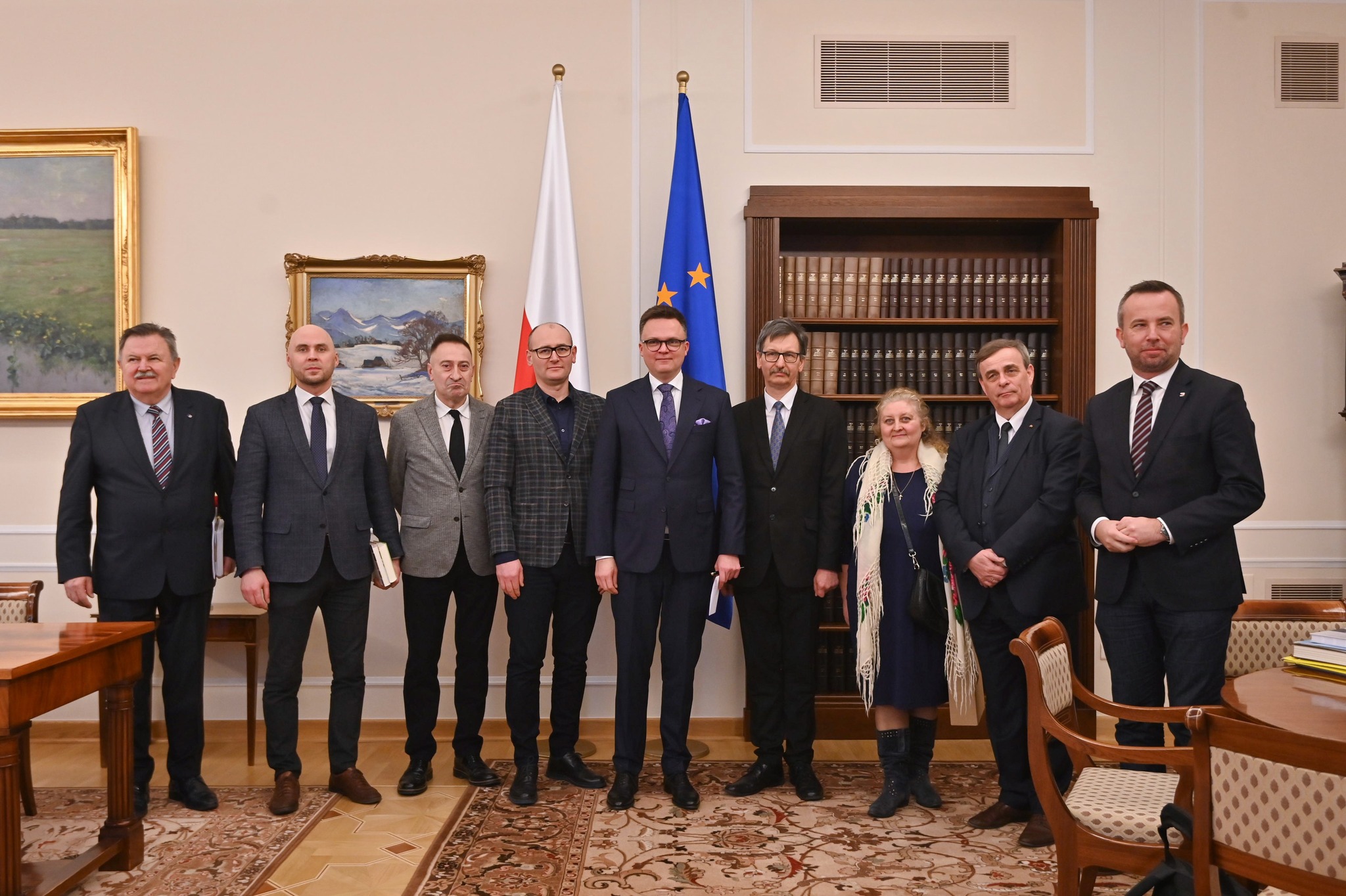 DMi trifft polnischen Sejmmarschall: Dialog über Rechte und kulturelle Aktivitäten von Minderheiten