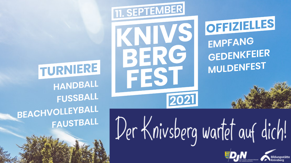Knivsbergfest am 11.September 2021