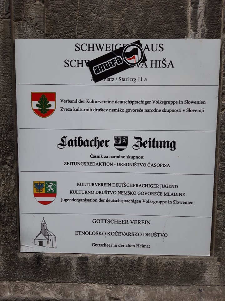 Unterstützung für die deutsche Volksgruppe in Slowenien