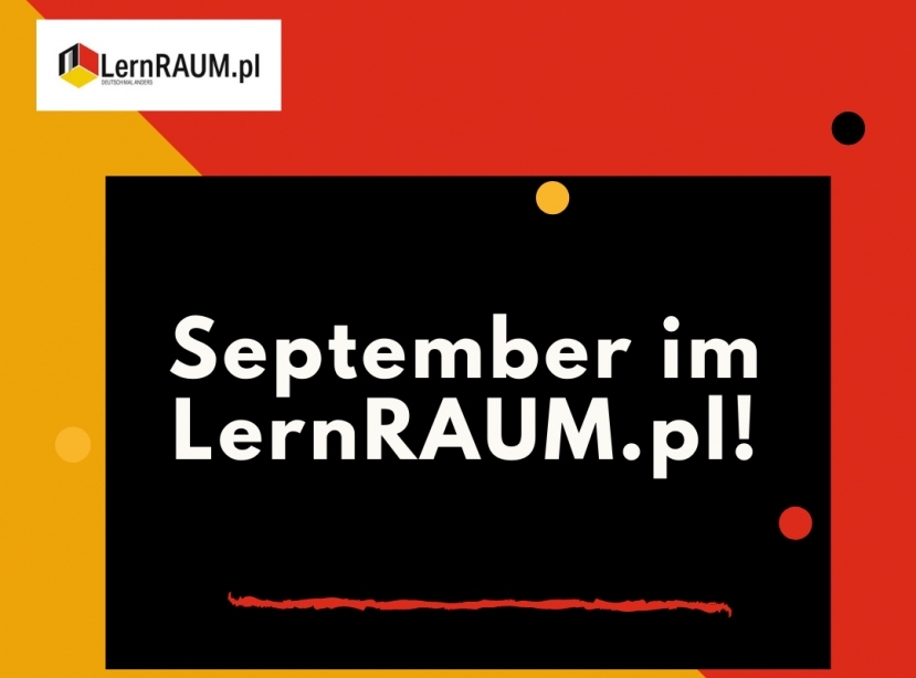 Projekt lernraum.pl - Vorträge, Treffen, Workshops im September